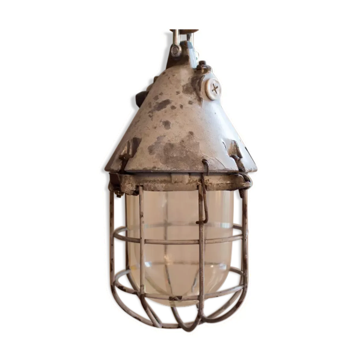 Lampe à cage industriel Bully