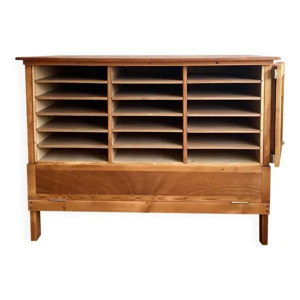 Meuble de métier, rangement imprimerie