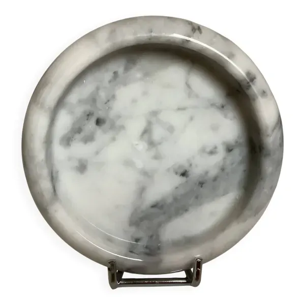 Vide poche cendrier en marbre de carrare Italy