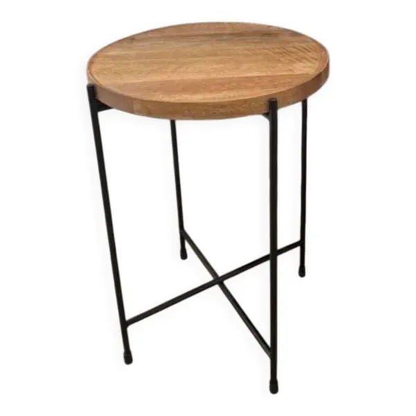 Table basse appoint ou chevet industriel