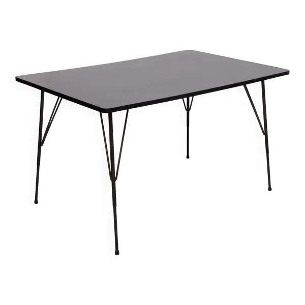 Table à manger / table basse réglable des années 1950 par Rudolf Wolf pour Elsrijk, Hollande