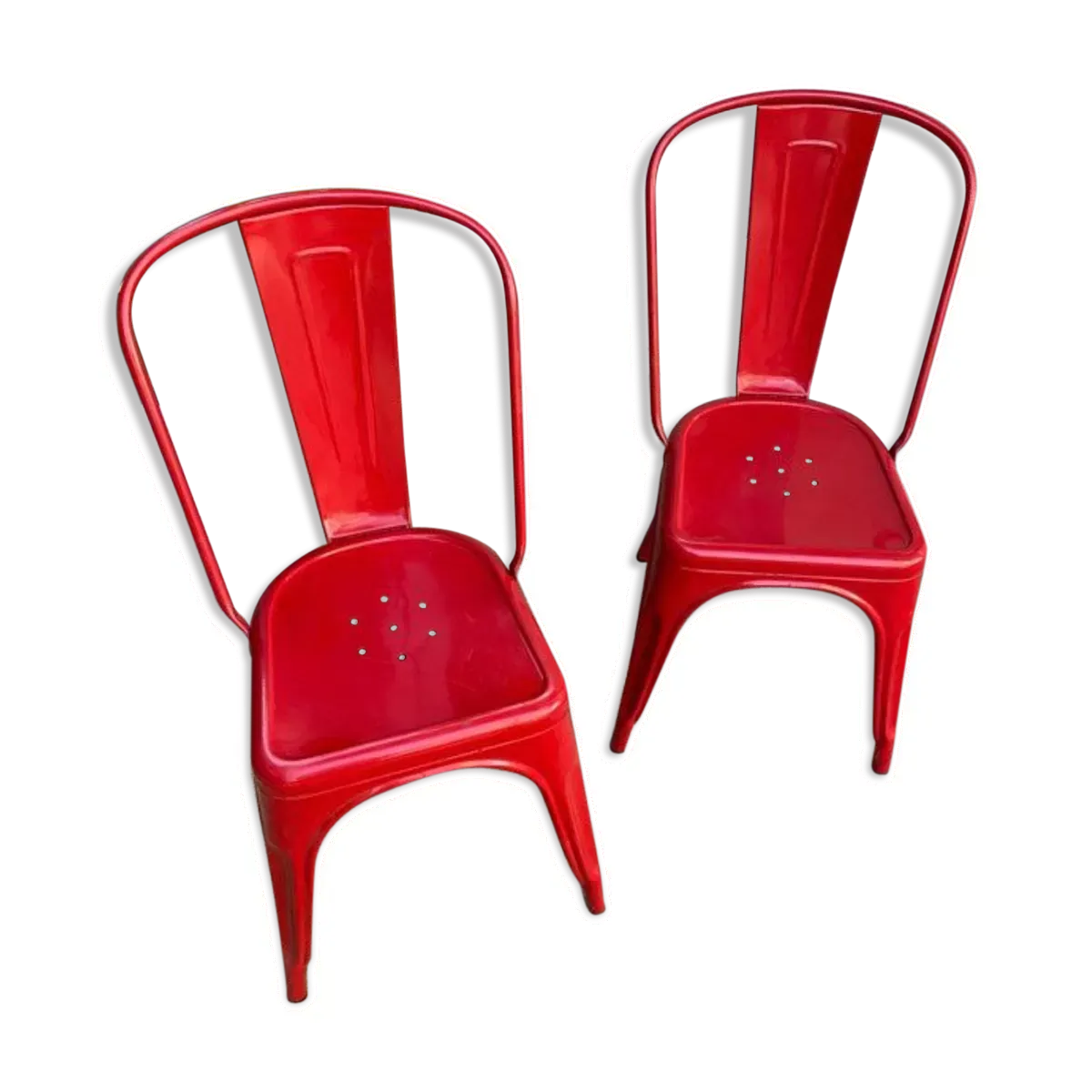 Paire de chaises Tolix