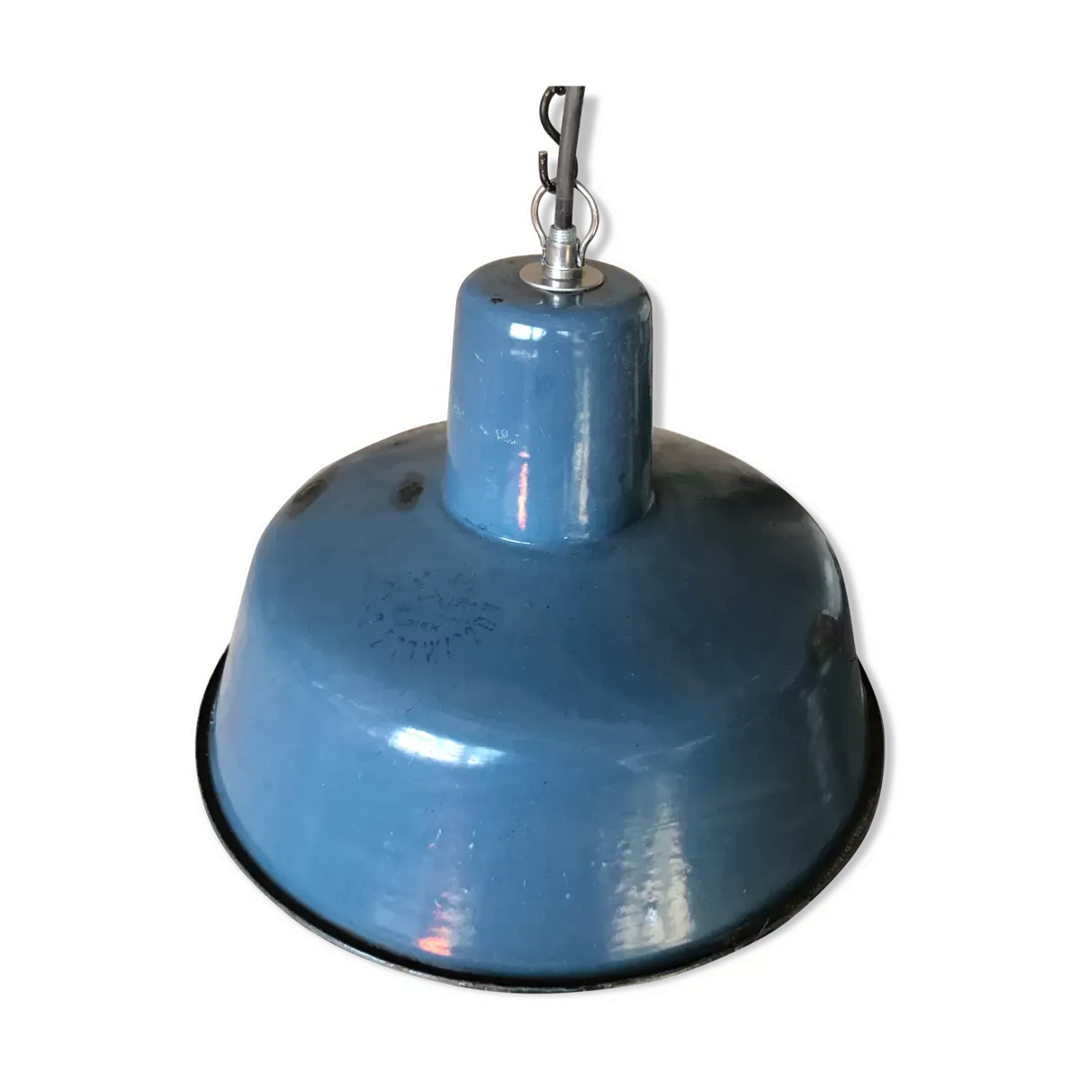 Suspension industrielle vintage de Wikasy A23, années 1960