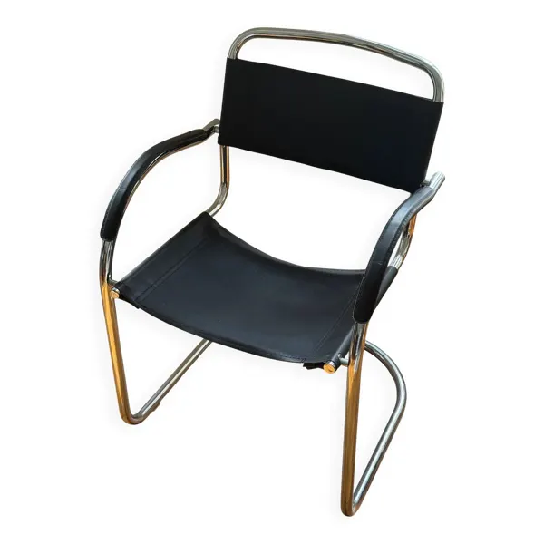 Chaise cantilever style Marcel Breuer