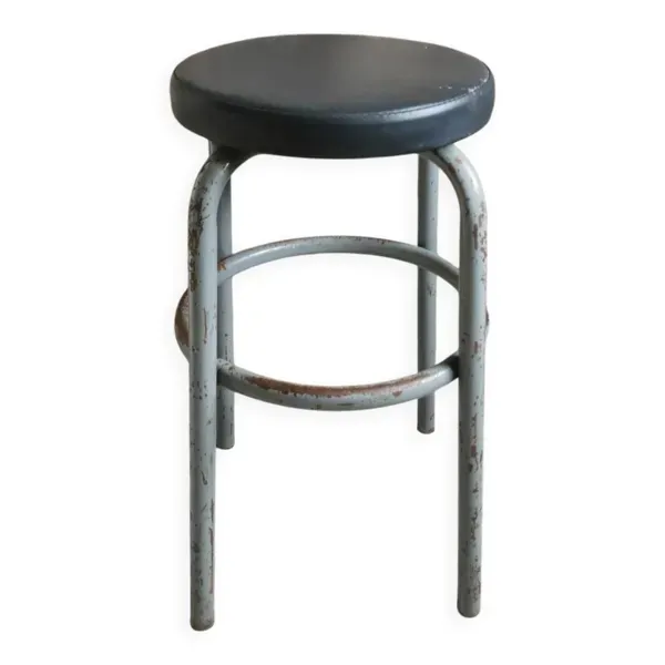 Tabouret industriel, atelier des télécom