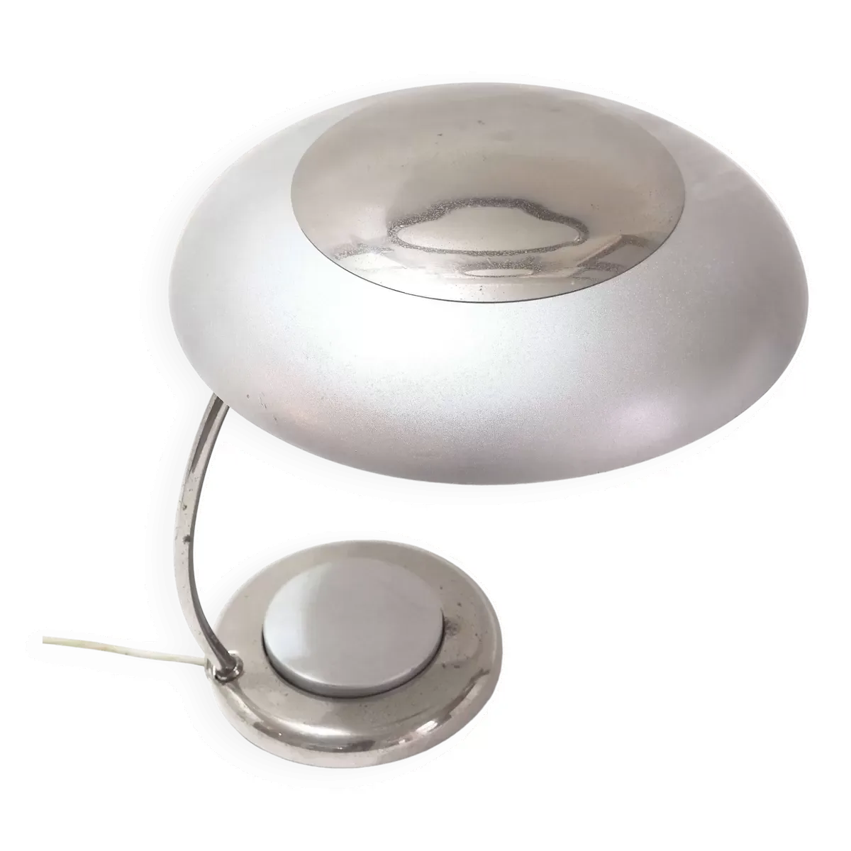 Lampe de bureau chromée