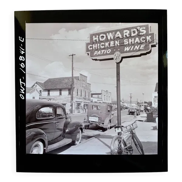 Photographie d'art ''Daytona Beach, 1943 – L’Amérique en vitrine