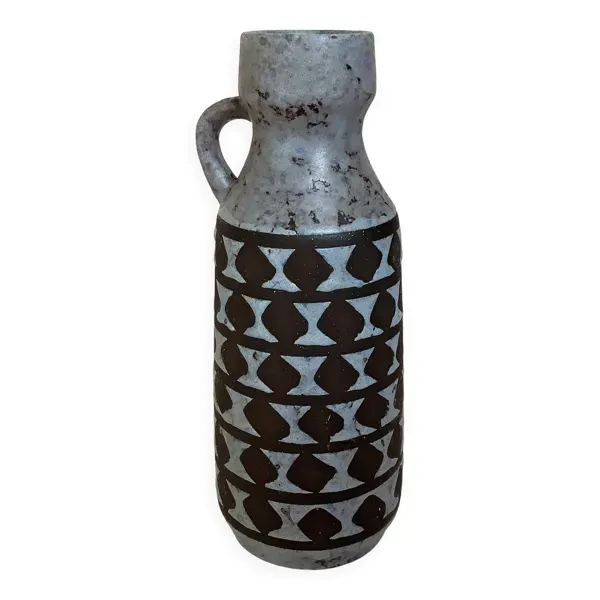 Vase strehla keramik mat et émaillé