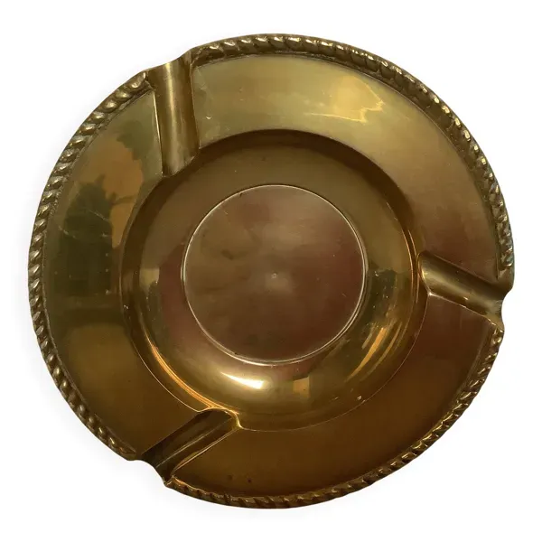 Cendrier vide poche en laiton