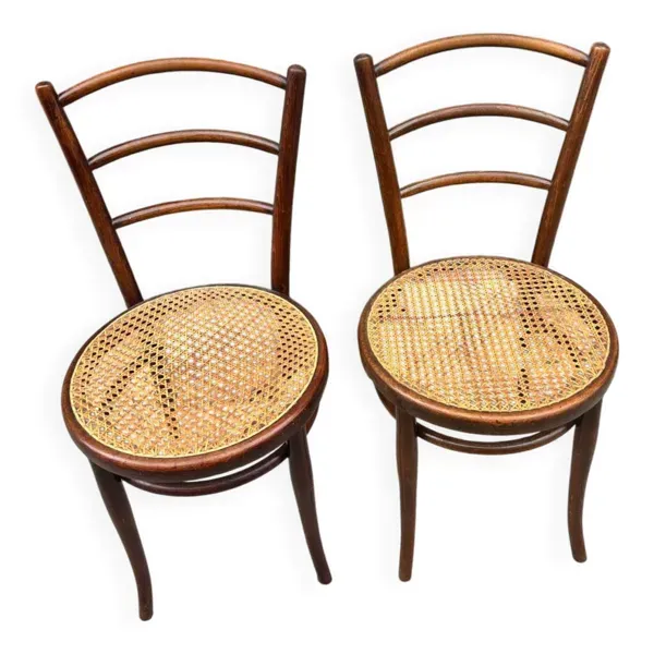 Chaises GEBRUDER THONET modèle 17 fin 19eme
