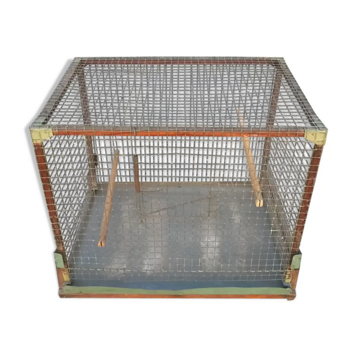 Cage à oiseaux ancienne