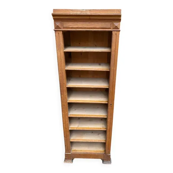 Cartonnier de notaire en chêne, XXème s.