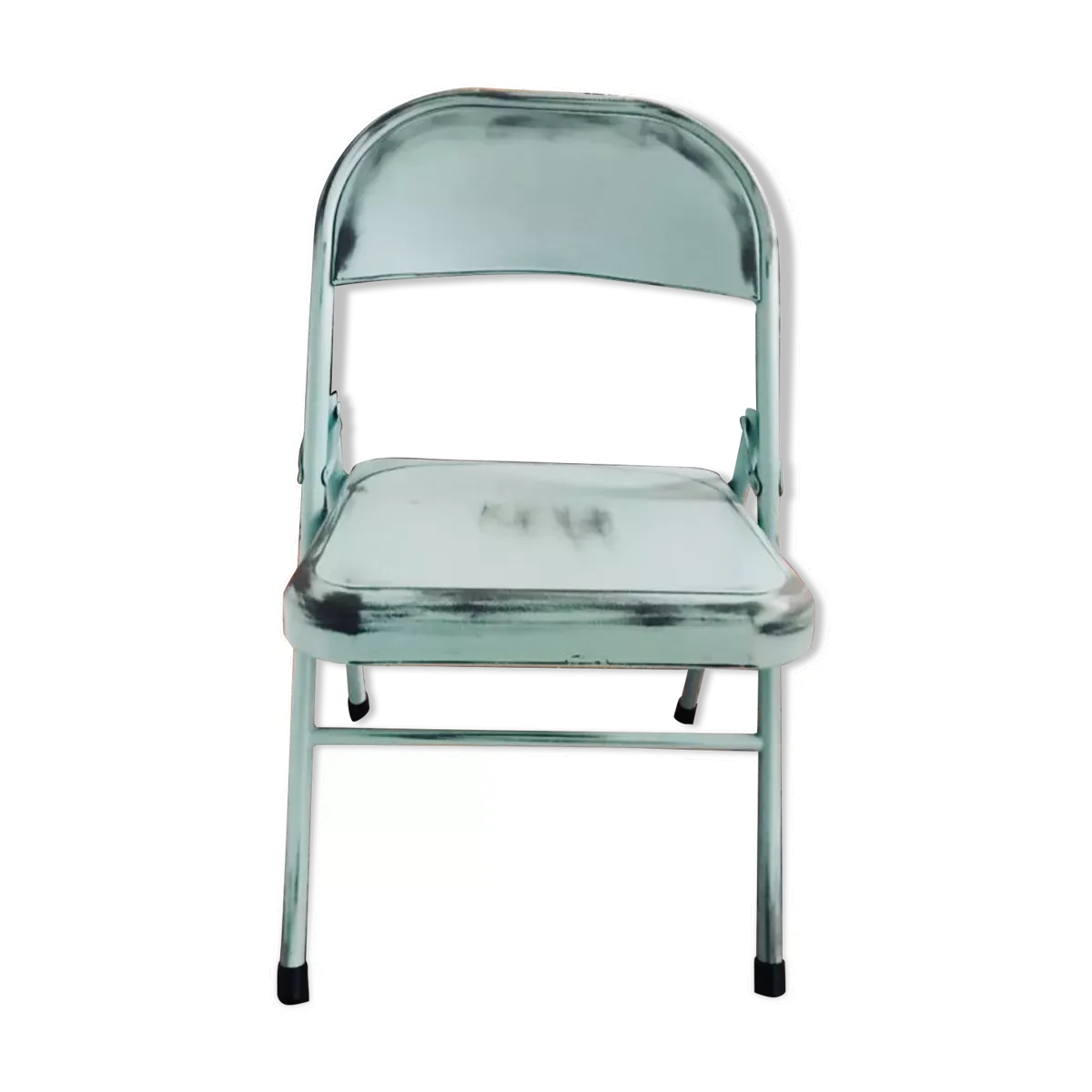 Chaise pliantesmétal couleur  inox
