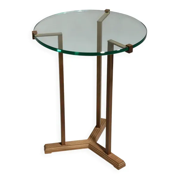 Très rare table d'appoint ou table basse Peter Ghyczy modèle T37