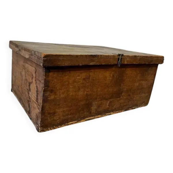 Coffre en bois vintage / table d'appoint / table basse