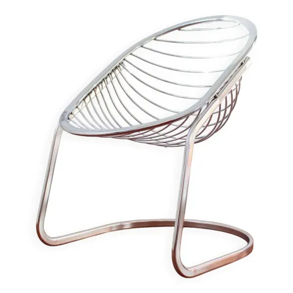 Fauteuil Egg par Gastone Rinaldi