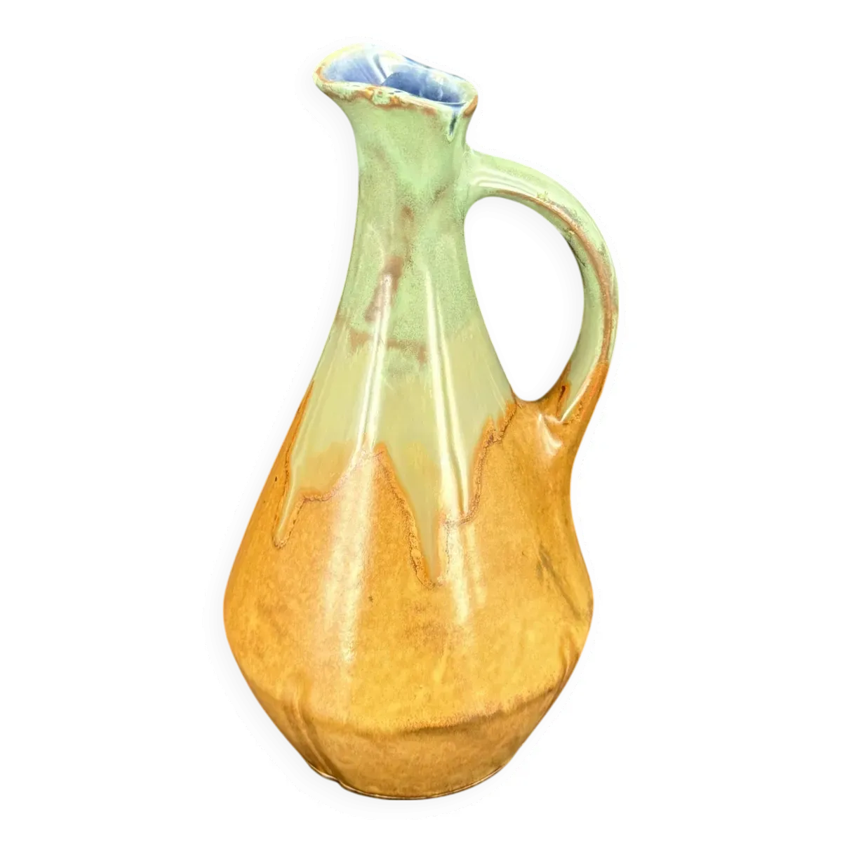 Cruche en grès émaillé — dans le goût de Denbac