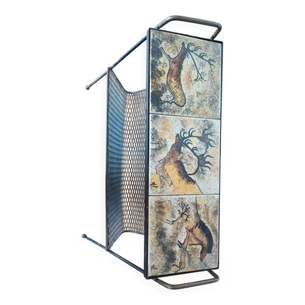 Porte revue style Vallauris