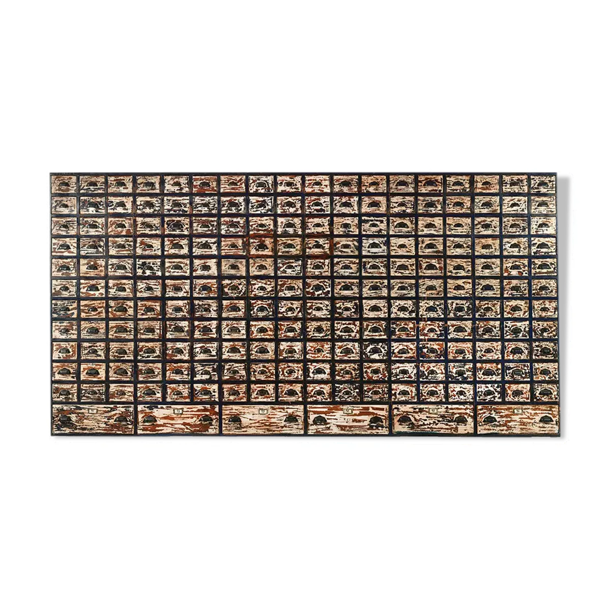 Meuble d’atelier en bois à 204 tiroirs