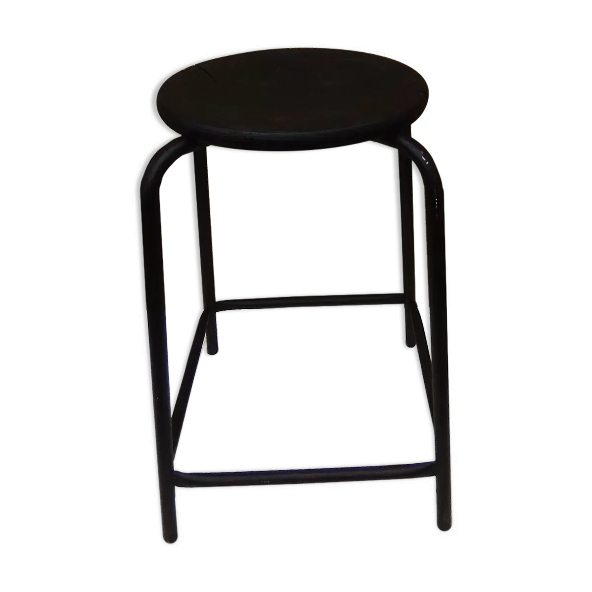 Tabouret haut industriel H 58,5 cm