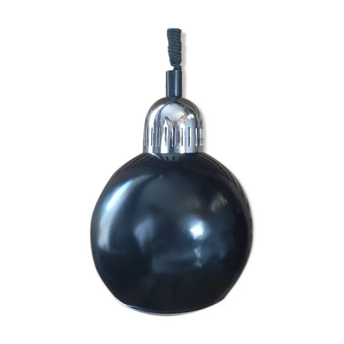 Suspension réglable globe métal industriel ancien  dp 0522028