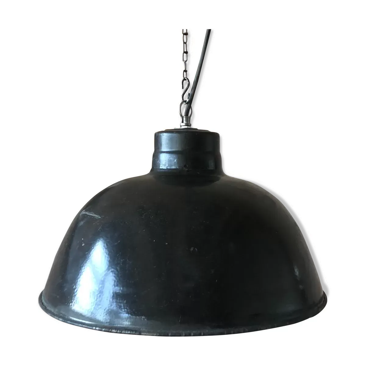 Suspension vintage industrielle EHS2/S , années 1950