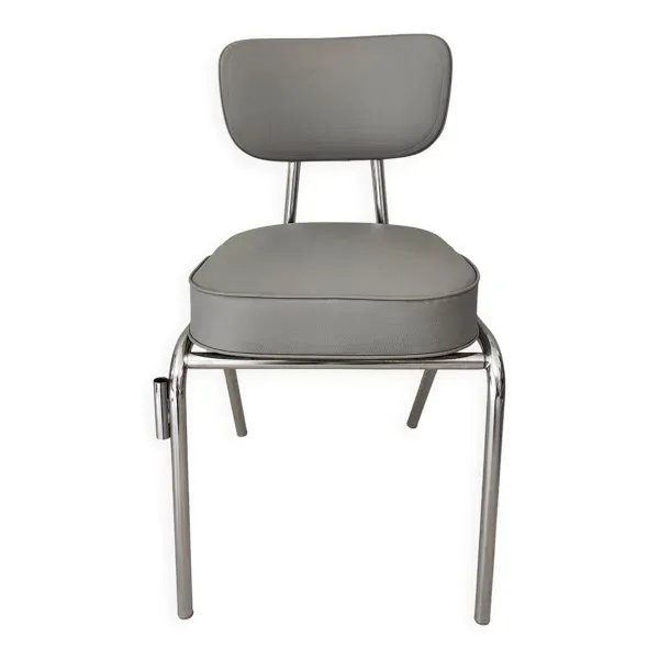 Chaise vintage design industriel – Schreiber & Co. – années 70