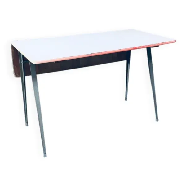 Dutch Industrial Desk attributed to Wim Rietveld for Ahrend De Cirkel, Netherlands, 1960s