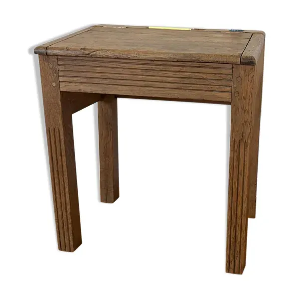 Bureau d’écolier en chêne massif