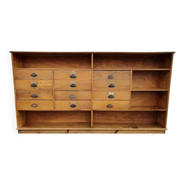 Meuble de metier double face