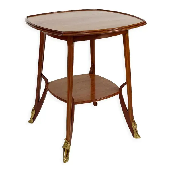 Guéridon ''Olga'' par Louis Majorelle en acajou, France, circa 1900