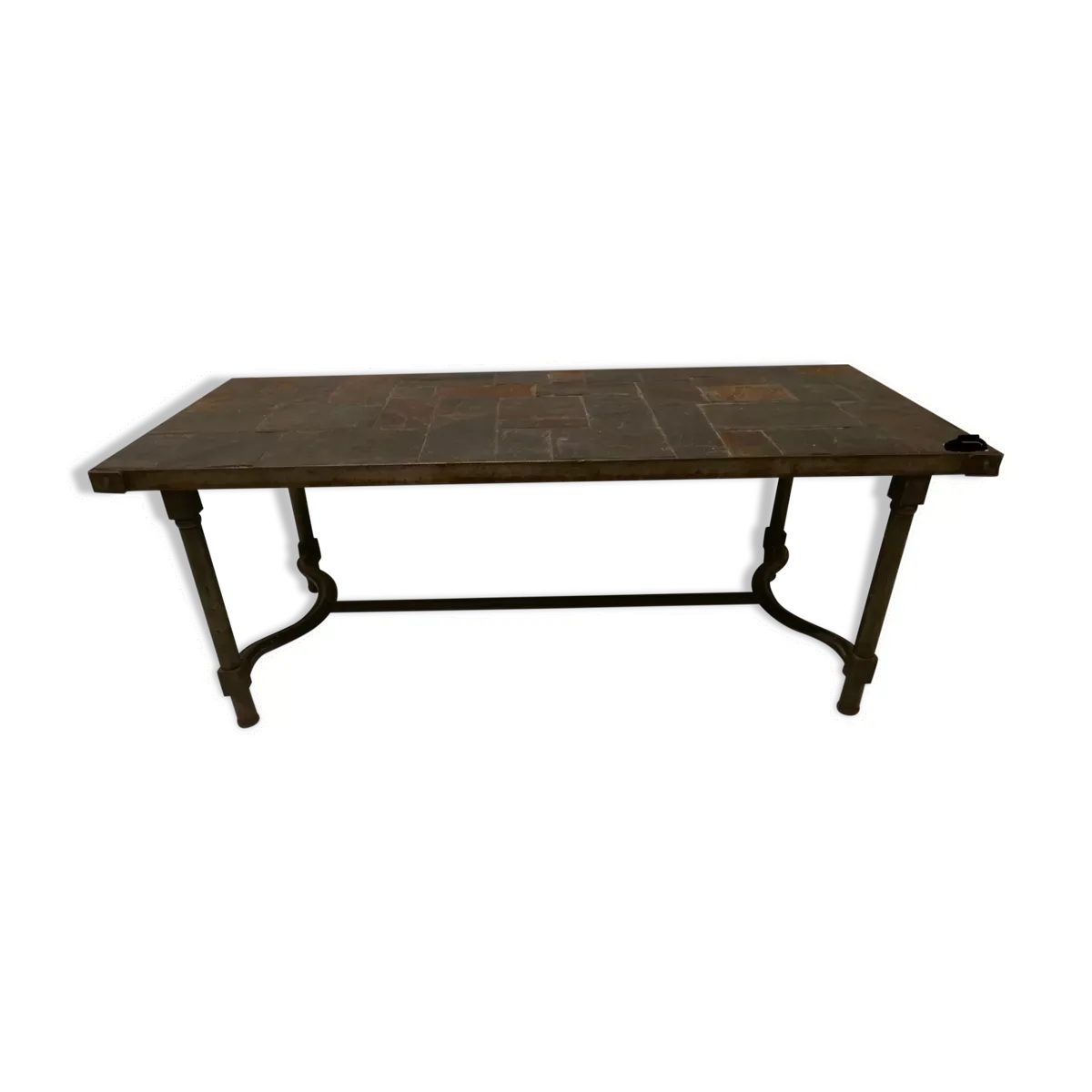 Table basse plateau ardoise