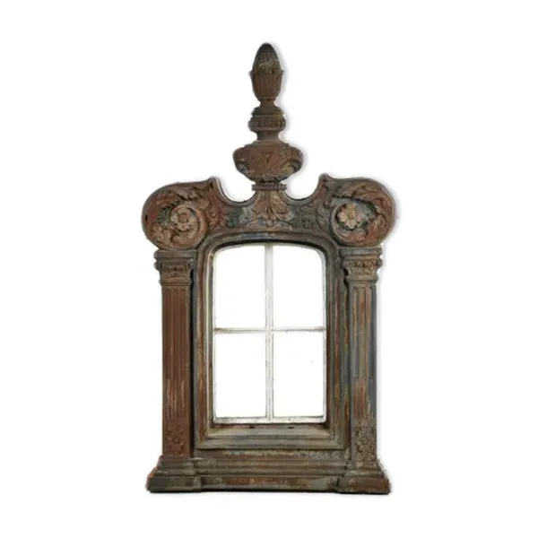 Fenêtre en fonte du XIXème siècle