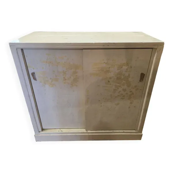 Meuble de métier à portes coulissantes