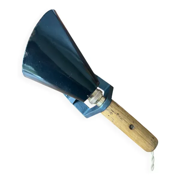 Lampe de boulanger « Fournanty Paris » restaurée 1940-1950