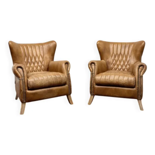 Fauteuil Aviator en cuir de mouton