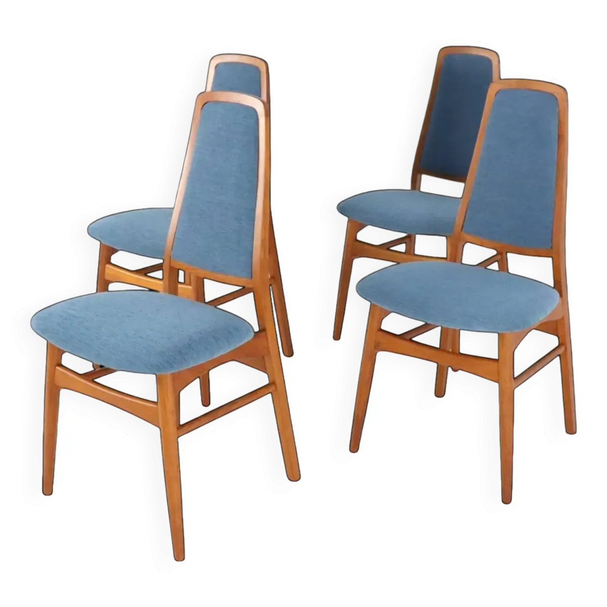 Lot de 4 chaises de salle à manger Vamdrup 'Vridsted'