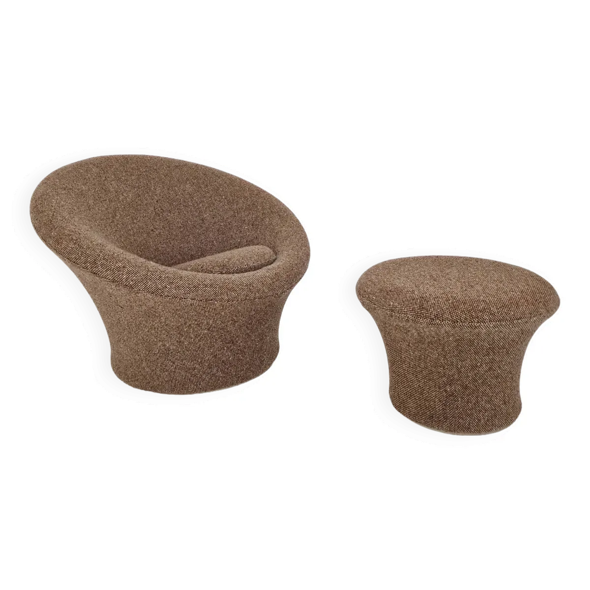 Mushroom Armchair and Ottoman by Pierre Paulin for Artifort, 1960's