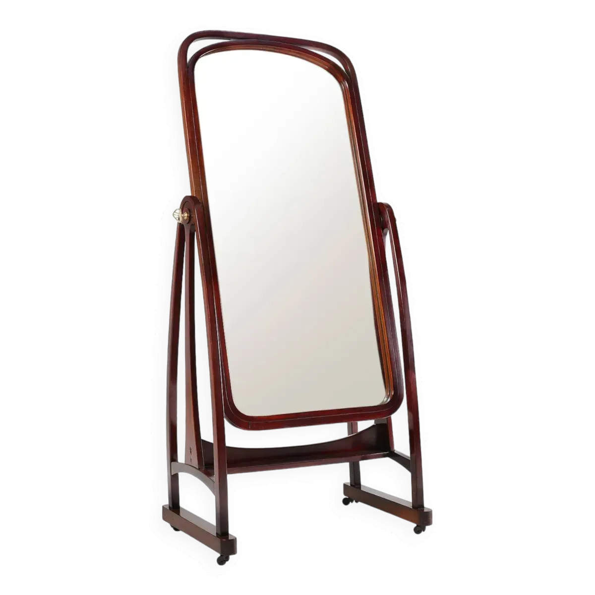 Miroir de coiffeuse emblématique modèle 9954 par Thonet, Autriche vers 1904