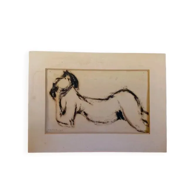 Richard Mandin - œuvre originale 1967