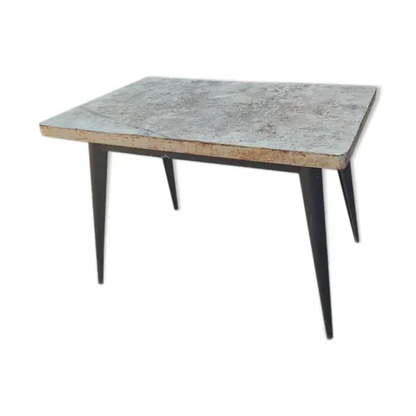 Table rectangulaire en acier Tolix