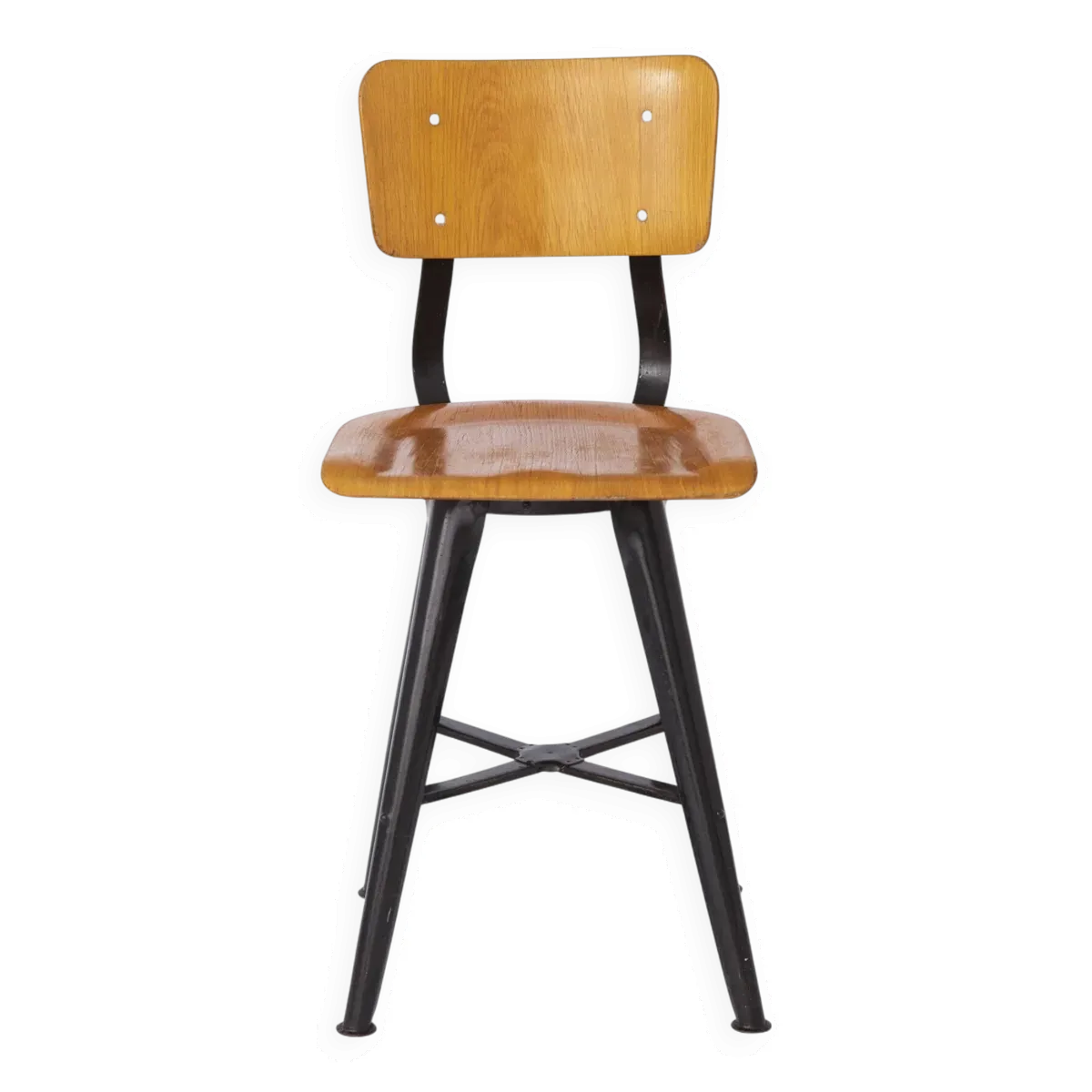Tabouret de bar industriel, Allemagne années 1970