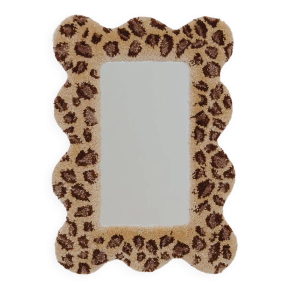 Miroir ondulé léopard