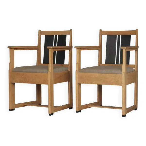 Fauteuils Art Déco par Cor Alons pour Winterkamp & van Putten, années 1920, ensemble de