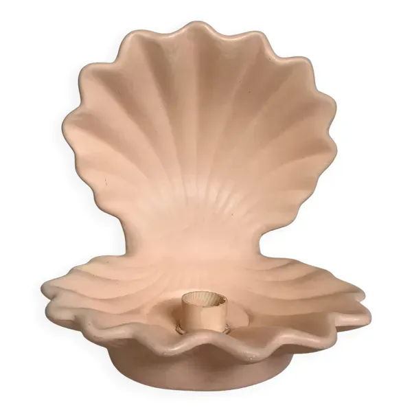 Bougeoir coquille Saint-Jacques