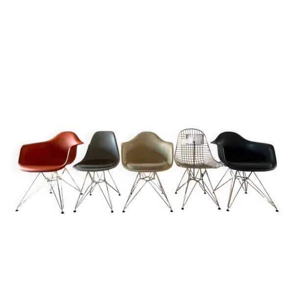 5 chaises vitra