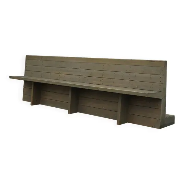 Banc d'école Bossche par Dom Hans van der Laan, 1964