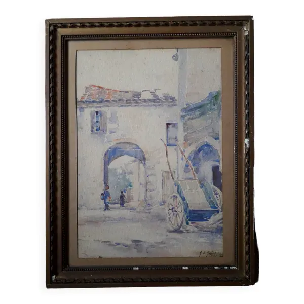 Tableau ancien de l'école de Nancy