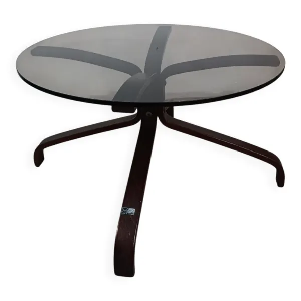 Table basse par Sigurd Ressel pour Vatne Mobler 1970s