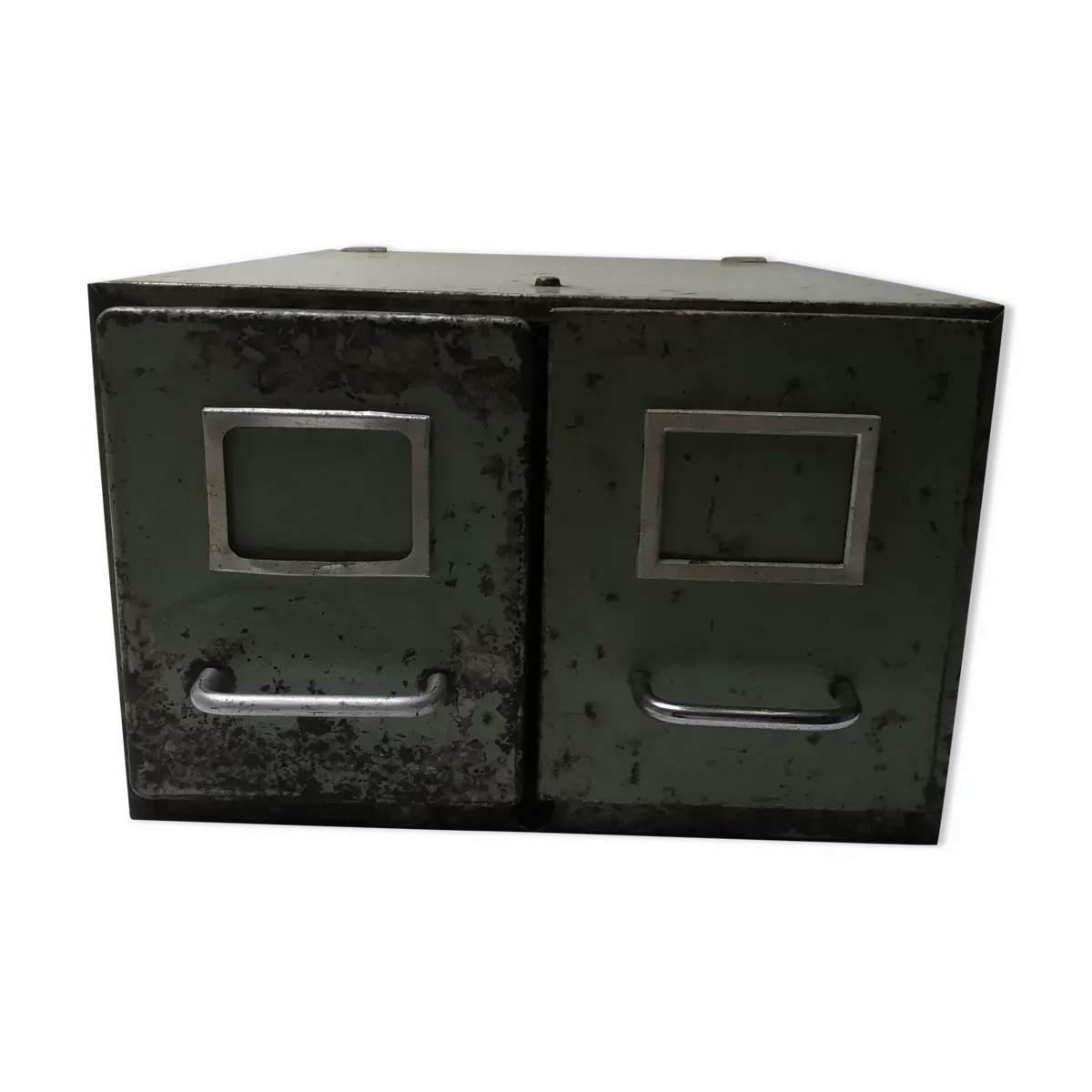 Meuble industriel 2 tiroirs